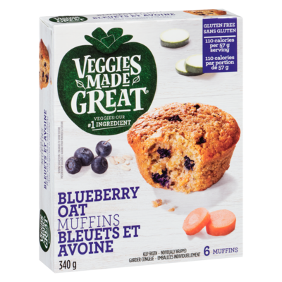 Muffins Blueberry Oat