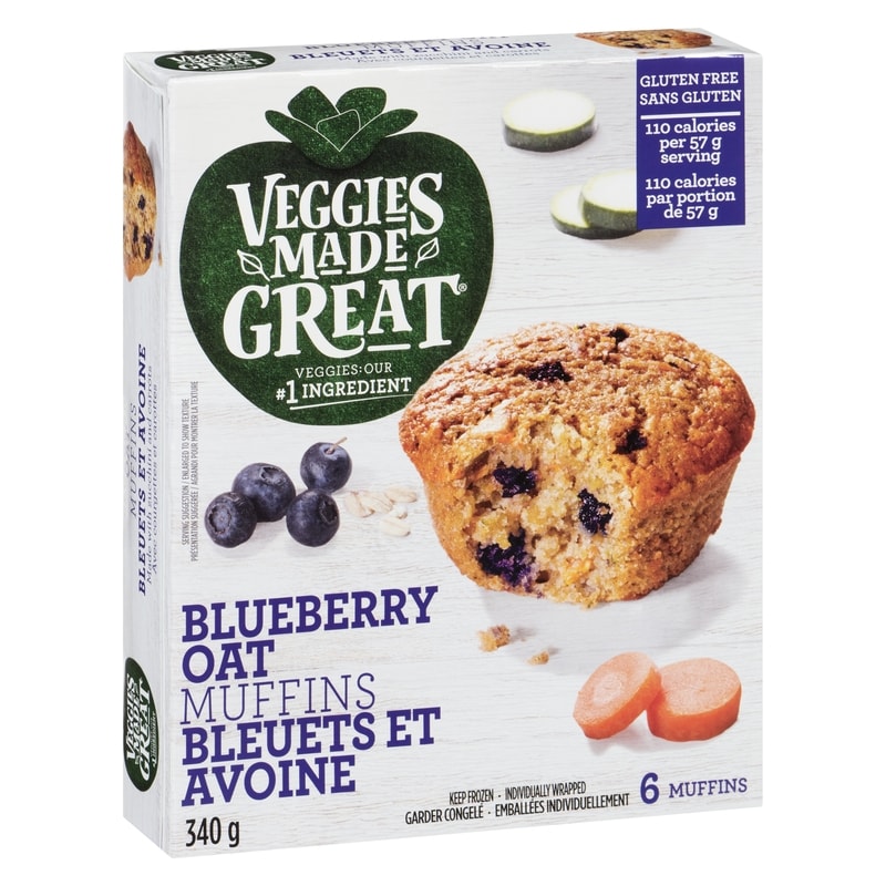 Muffins Blueberry Oat
