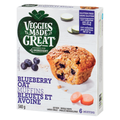 Muffins Blueberry Oat