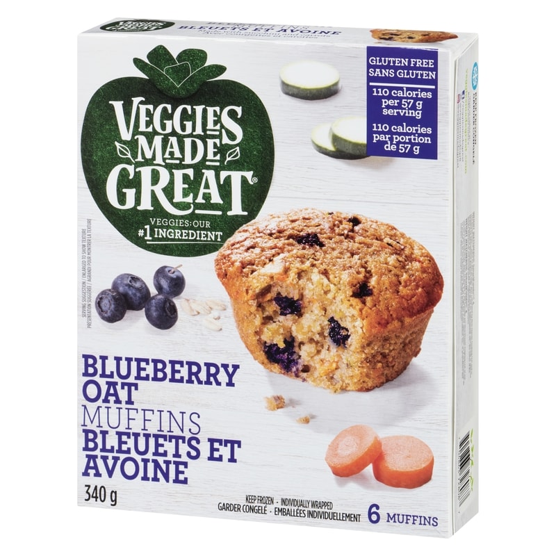 Muffins Blueberry Oat