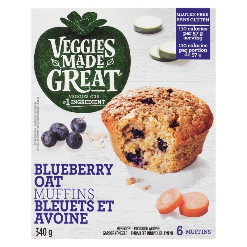 Muffins Blueberry Oat