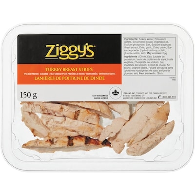 Ziggy's Turkey Breast Strips 150 g, $4.99/100g