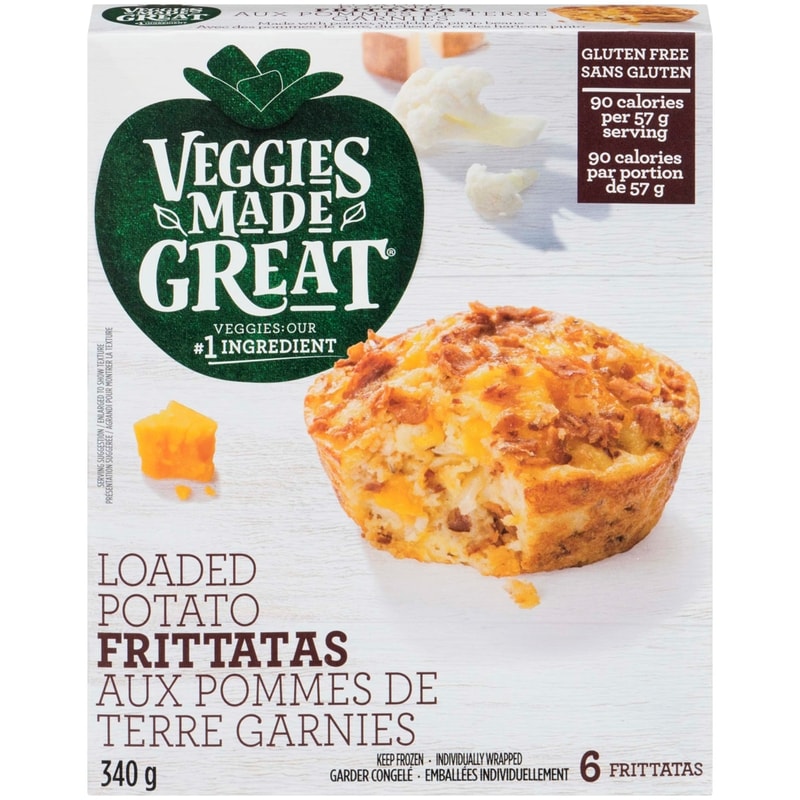 VEGGIES MADE GREAT Loaded Potato Frittatas