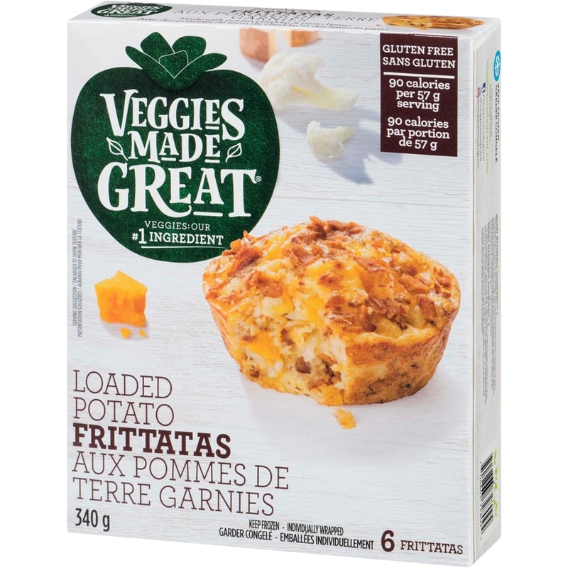 VEGGIES MADE GREAT Loaded Potato Frittatas