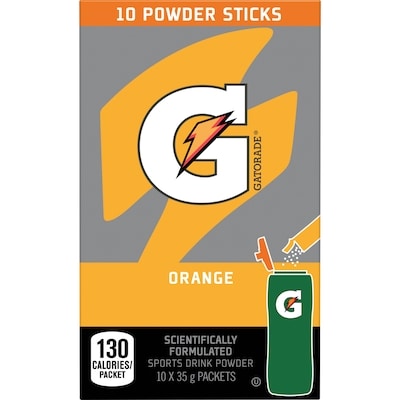 Gatorade Powder Orange 35 g, $22.83/100g