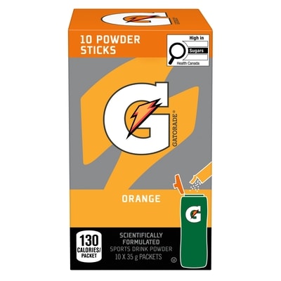 Gatorade Powder Orange 35 g, $22.83/100g