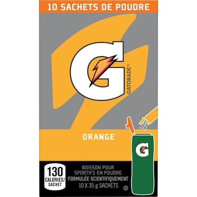 Gatorade Poudre Orange 35 g, 22,83 $/100g