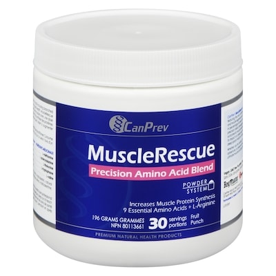 CanPrev Musclerescue Fruit Punch 196 g, $27.34/100g