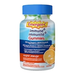 Emergen-C Immune+ gelees orange 45 ea, 0,31 $/1ch