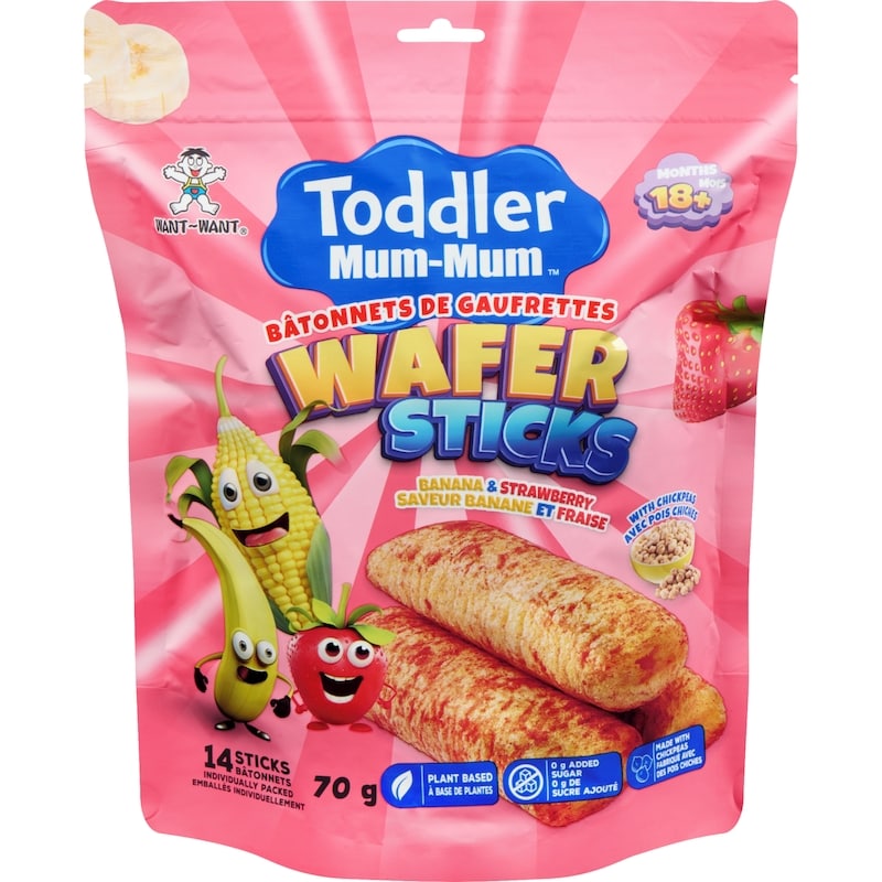 Wafer Sticks Banana & Strawberry 18+ Months