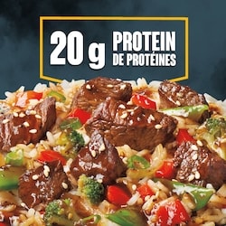 Crave Sweet & Savoury Teriyaki Beef Steak on Rice Frozen Meal