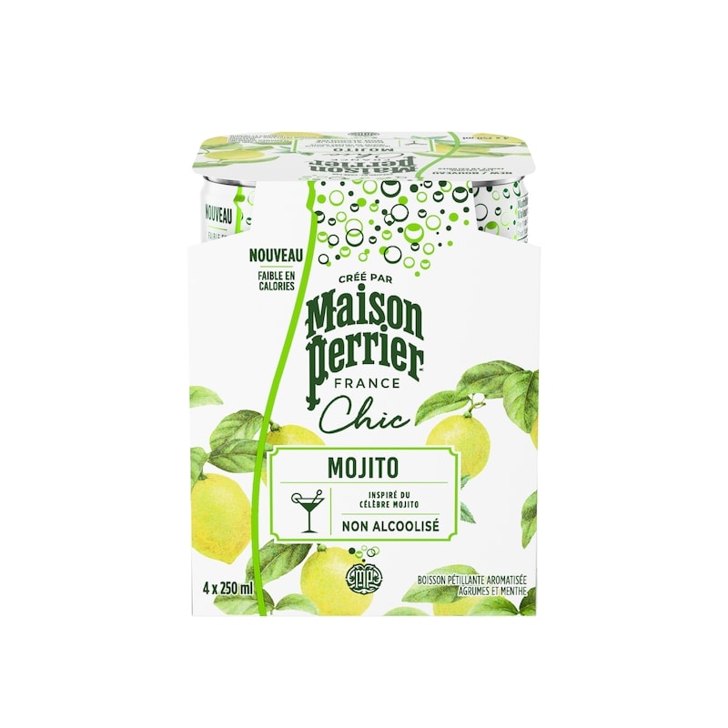 Perrier MAISON PERRIER Chic Mojito, Non-Alcoholic - 4x250.0 ml | Zehrs