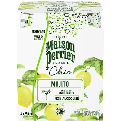 Perrier MAISON PERRIER Chic Mojito, Non-Alcoholic 4x250.0 ml, $1.00/100ml