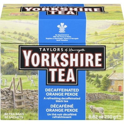 Yorkshire Tea Decaffeinated Black Tea 250 g, $4.40/100g