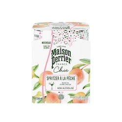 Perrier MAISON PERRIER Chic Peach Spritzer, Non-Alcoholic 4x250.0 ml, $0.80/100ml