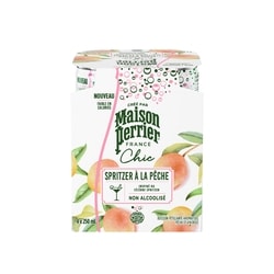 Perrier MAISON PERRIER Chic Spritzer pêche, non alcoolisé 4x250.0 ml, 0,90 $/100ml