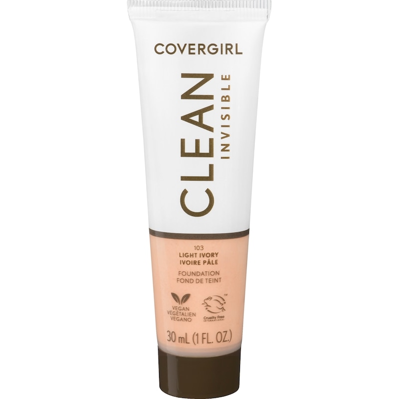 Clean Invisible Foundation 103 Light Ivory