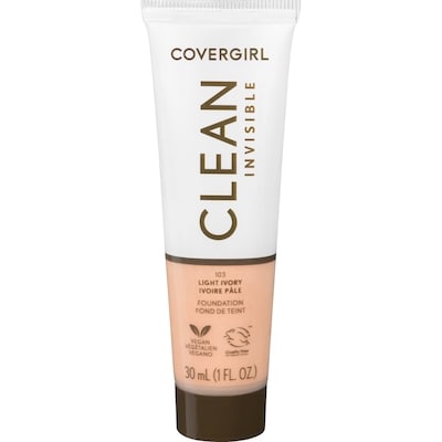 CoverGirl Clean invisible fond de teint 103 ivoire pâle 30 ml, 39,97 $/100ml