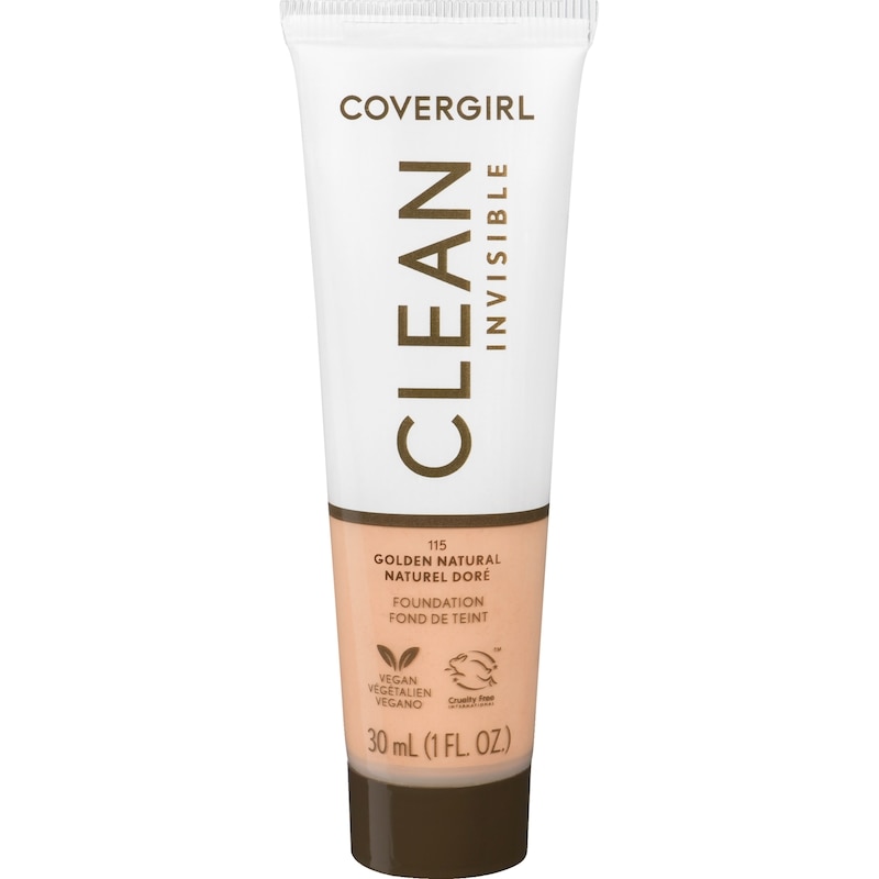 Clean Invisible Foundation 115 Golden Natural
