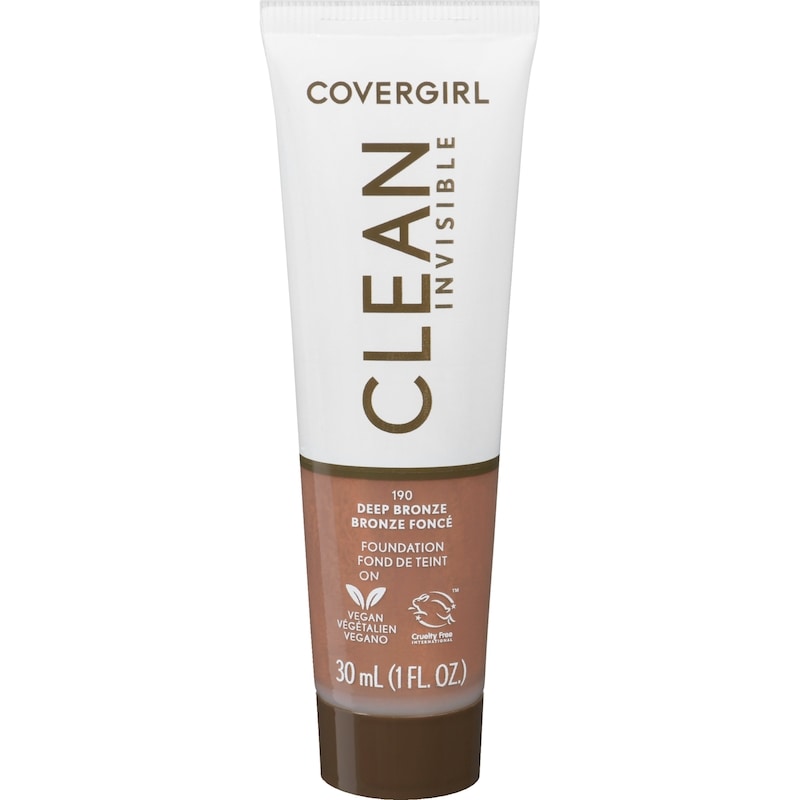 Clean Invisible Foundation 190 Deep Bronze