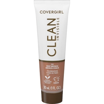 CoverGirl Clean invisible fond de teint 190 bronze foncé 30 ml, 39,97 $/100ml