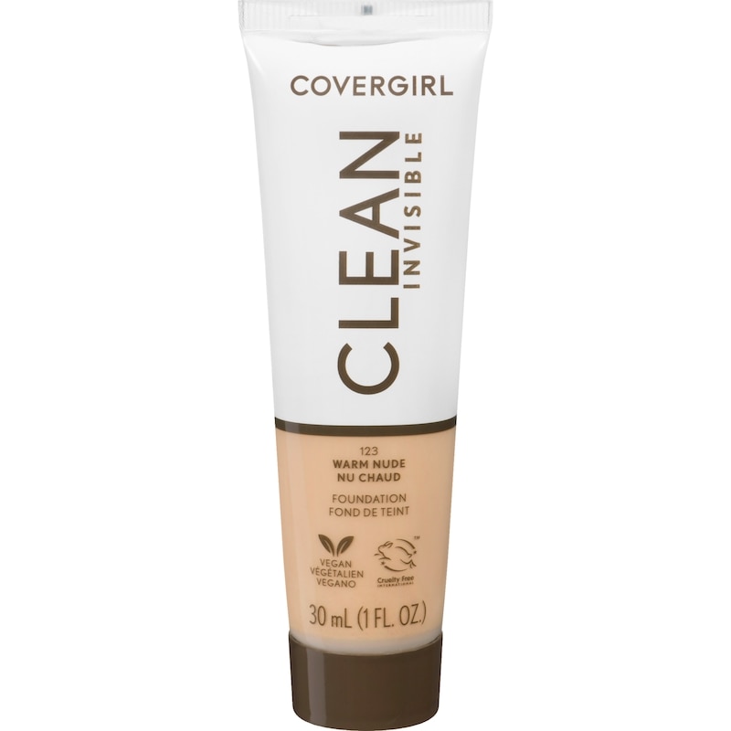 Clean Invisible Foundation 123 Warm Nude