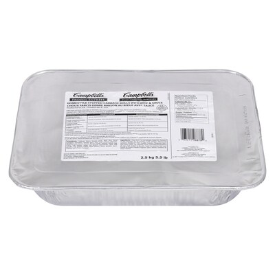 Campbell’s Plats cuisinés surgelés choux farcis genre maison au bœuf avec sauce 2.5 kg, 1,32 $/100g