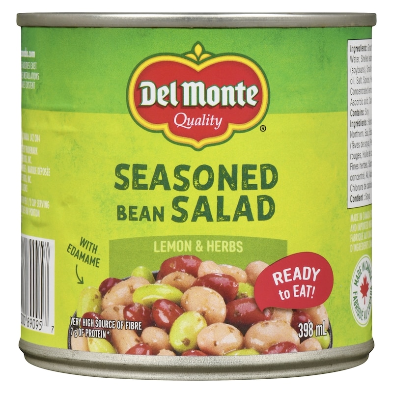 Seasoned Bean Salad Lemon & Herbs