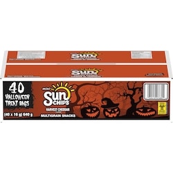 Sunchips Mini Harvest Cheddar Flavour Multigrain Snacks, 640 g. 640 g, $1.88/100g