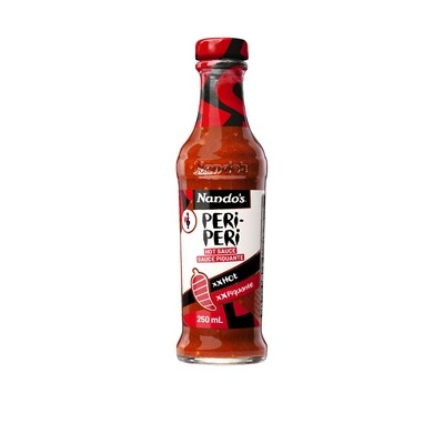 Nando’s Peri-peri sauce xx piquante 250 ml, 2,52 $/100ml