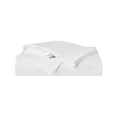 Queen Speckled Cotton Duvet Cover 3 Piece Set