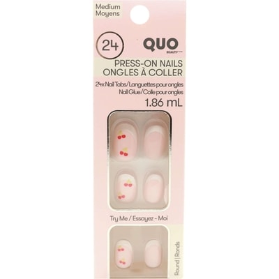 Quo Beauty Faux Nail Kit With Glue Natural 1 ea, $12.00/1ea