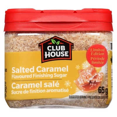 Club House Salted Caramel Finshng Sugar 65 g, $6.14/100g