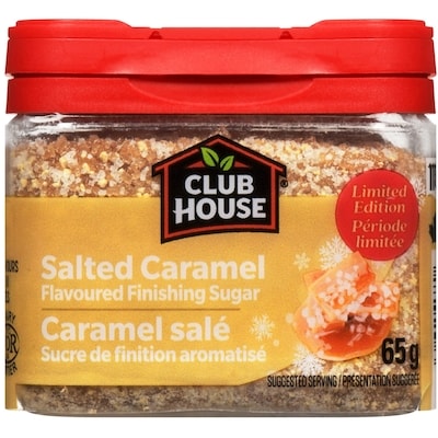 Club House Caramel Salé Sucre De Finition Aromatisé 65 g, 6,14 $/100g