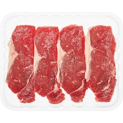 null Fast Fry Striploin Steak, Certified Angus $59.50/1kg $27.00/1lb