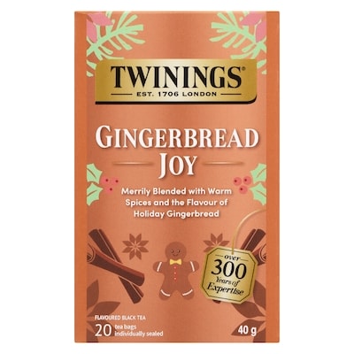 Flavoured Black Tea Gingerbread Joy
