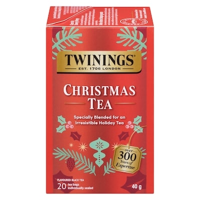 Twinings Flavoured Black Tea Christmas Tea 20 ea, $0.27/1ea
