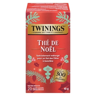 Twinings Thé noir aromatisé thé de noël 20 ea, 0,30 $/1ch