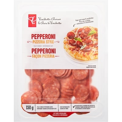 President's Choice Pepperoni Pizzeria Style 150 g, $3.33/100g