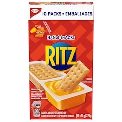 Christie RITZ, Handi Snacks, Crackers and Dip Made With Real Cheese, Limited Edition Disney 10x27.0 g, $4.81/100g
