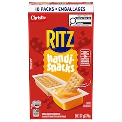 RITZ, Handi Snacks, Crackers and Dip Made With Real Cheese