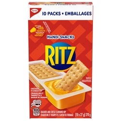 Christie Craquelins Handi Snacks de Ritz et trempette, fromage véritable, Emballage Disney en édition limitée – jusqu'à épuisement des stocks 10x27.0 g, 4,81 $/100g