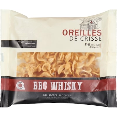 null Oreilles de crisse bbq whisky 125 g, 5,60 $/100g