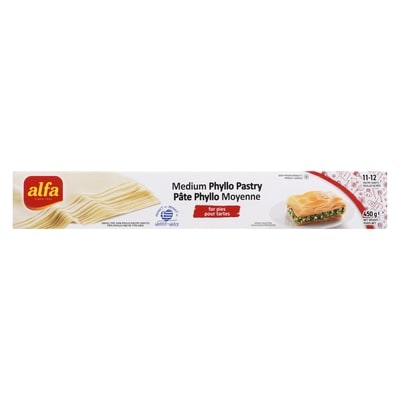 Pâte phyllo moyenne