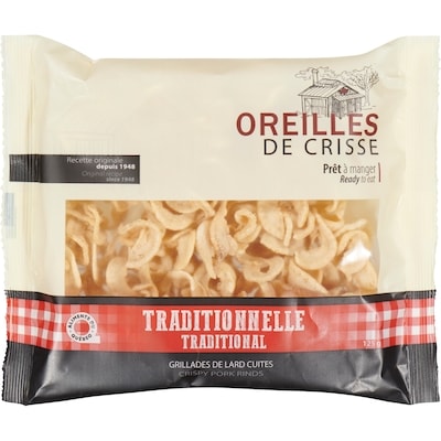 null Oreilles de crisse traditionnelle 125 g, 5,60 $/100g