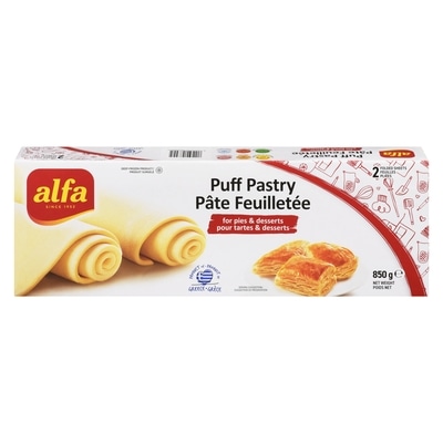 ALFA Pâte feuilletée 850 g, 0,76 $/100g