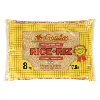Riz précuit à longs grains