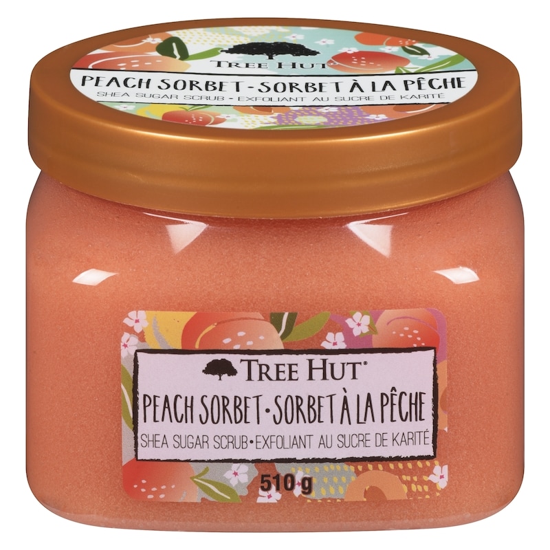 Shea Sugar Scrub Peach Sorbet