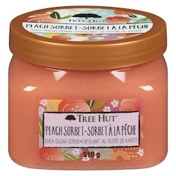 Tree Hut Exfoliant au sucre de karité sorbet à la pêche 510 g, 2,74 $/100g