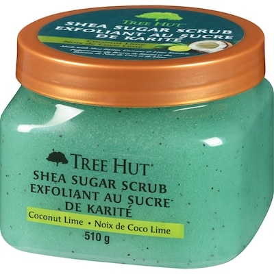 Exfoliant au sucre de karité noix de coco lime